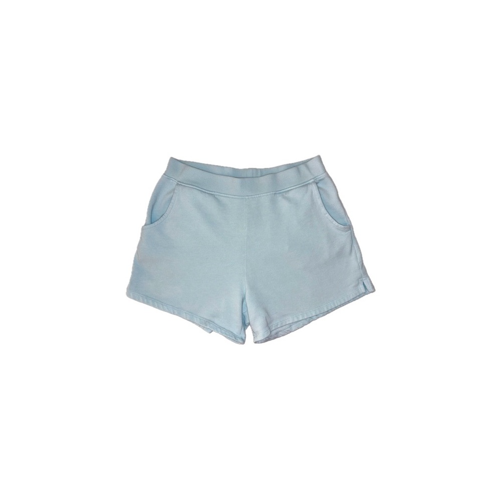 Hello Nite Lounge Shorts with Pockets in Light Blue - Size Small